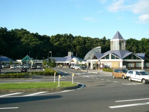 防災拠点施設の整備が始まった道の駅「もてぎ」