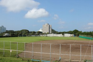 改築場所となる市民野球場