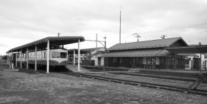 歴史的遺産として保存に向けた整備事業が進められる旧くりでん・若柳駅