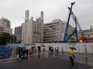 地価トップだった千葉市中央区富士見2丁目。千葉駅前東口再開発が進められている