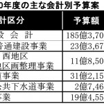 よ0597　岩沼市：２０年度予算案a