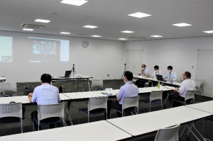 一部リモート形式となった協議会