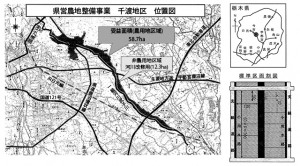 千渡地区位置図