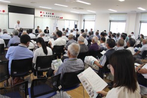 キックオフイベントで流域治水に弾みをつけた