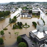 甚大な浸水被害が発生した茂原市役所周辺