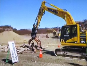 対策支部に配信された現場の映像