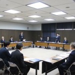 茂原市役所で開かれたプロジェクト・チーム会議