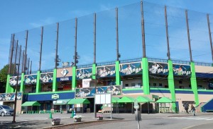 重要な観光資源となっている鎌ケ谷スタジアム