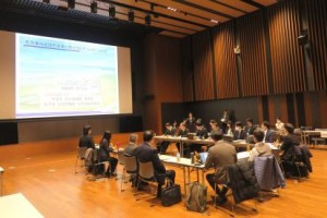 ちばぎん本店ビルで開かれたオープン型サウンディング